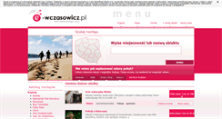 Desktop Screenshot of e-wczasowicz.pl